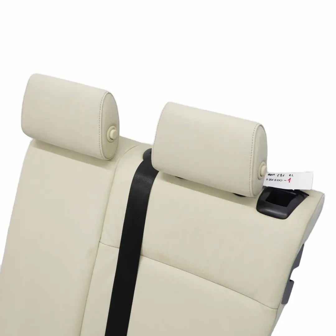 Backrest Left N/S Leather Boston Lemon to BMW E81 E87 Seat Cover LCI Rear with Part number 7251200 BMW E81 E87 Seat Cover LCI Rear Backrest Left N/S Leather Boston Lemon - SKU 7251200-1 - Part number 7251200