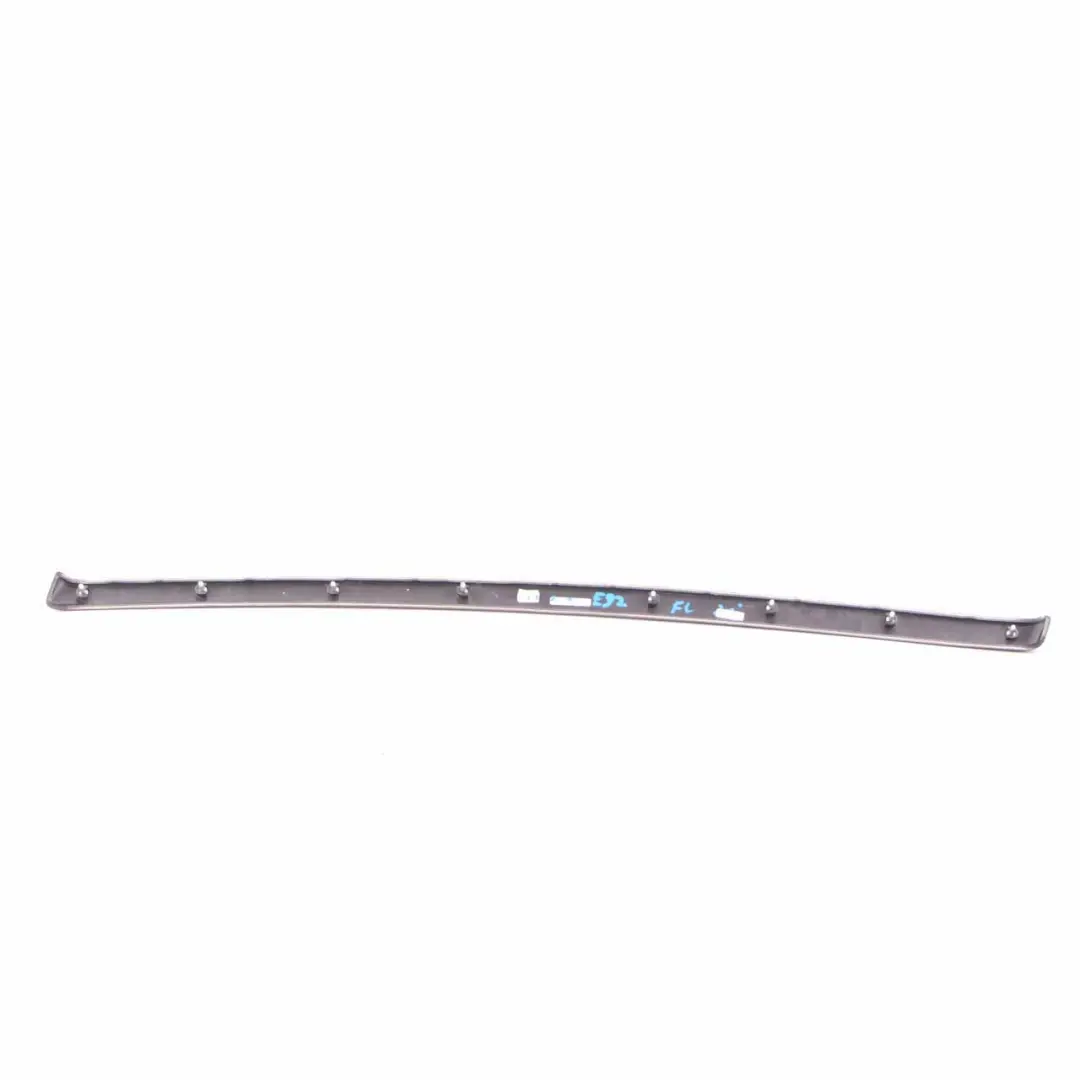 BMW E92 E93 LCI Decorative Strip Trim Door Front Left N/S Wood Bamboo Anthracite - SKU 7251231 - Part number 7251231