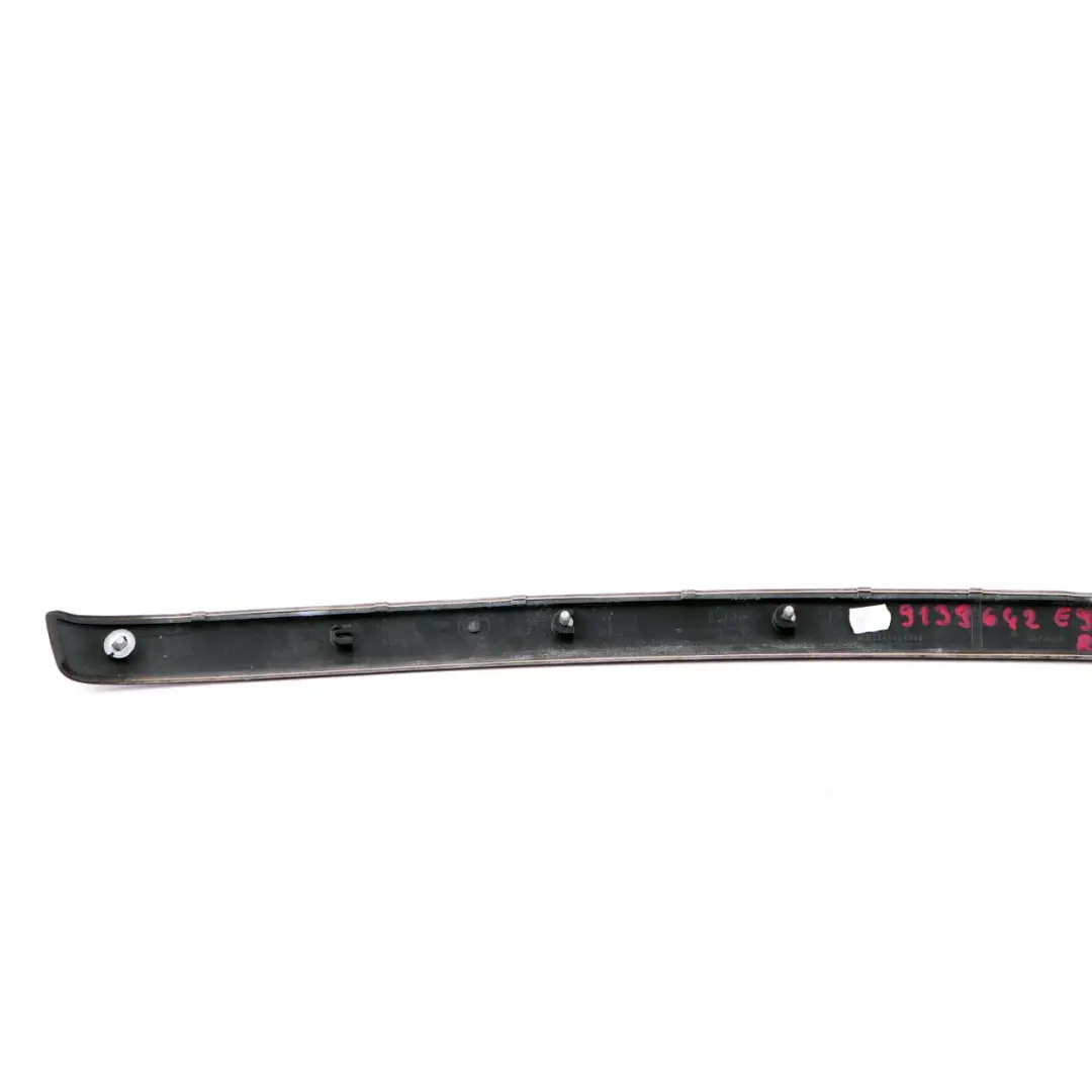 BMW 3 E92 E93 LCI Striscia Rivestimento Porta Anteriore Destra Legno Antracite - SKU 7251232 - Numero di parte 7251232