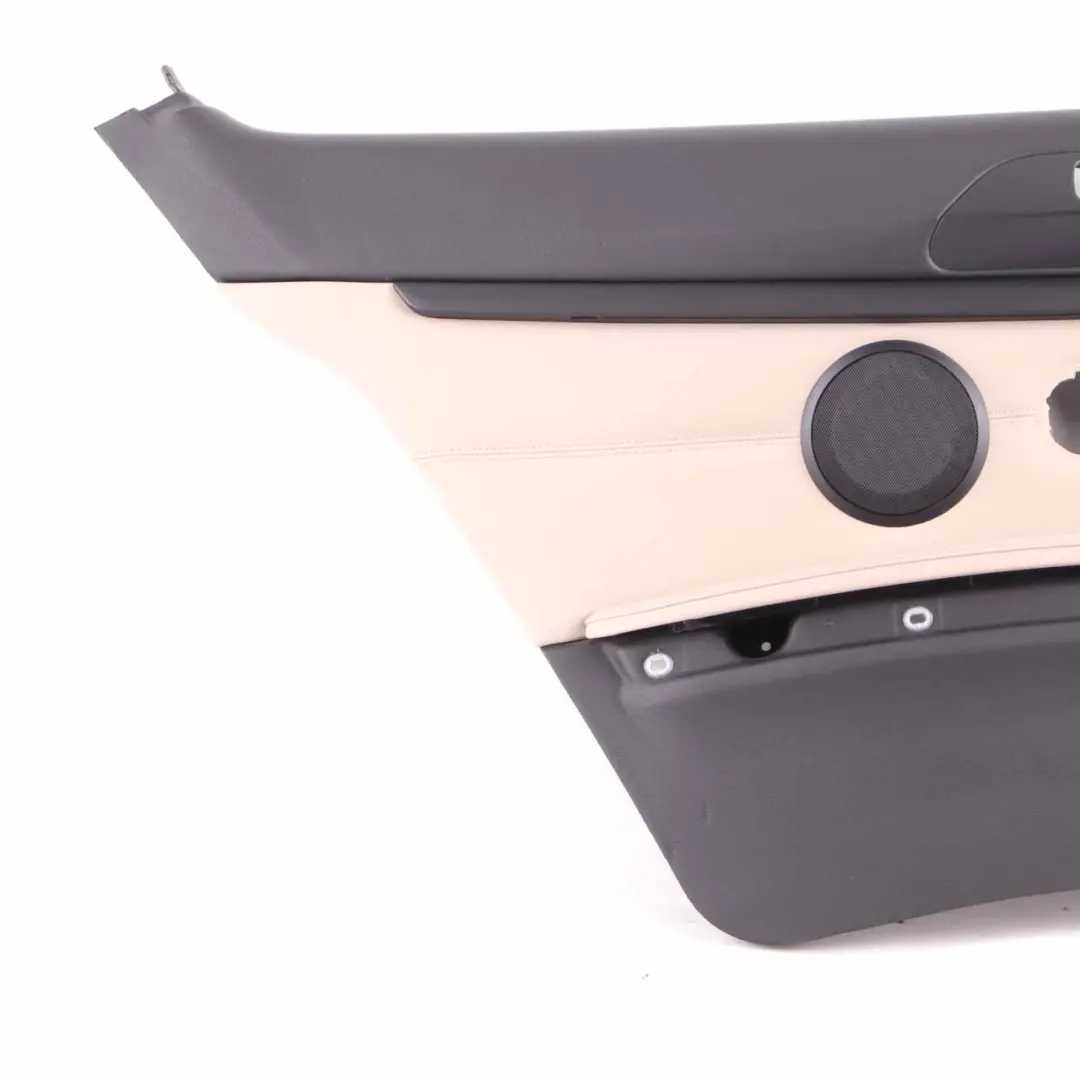 Lateral Trim Panel BMW E92 Coupe Rear Left N/S Lining Cover Leather Oyster to with Part number 7251285 Lateral Trim Panel BMW E92 Coupe Rear Left N/S Lining Cover Leather Oyster - SKU 7251285 - Part number 7251285