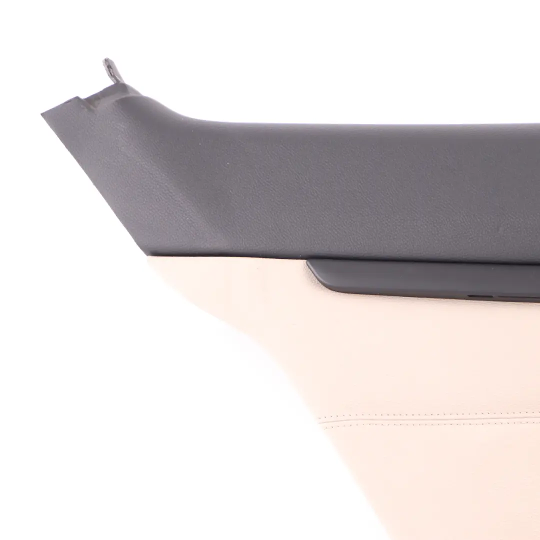 Lateral Trim Panel BMW E92 Coupe Rear Left N/S Lining Cover Leather Oyster to with Part number 7251285 Lateral Trim Panel BMW E92 Coupe Rear Left N/S Lining Cover Leather Oyster - SKU 7251285 - Part number 7251285