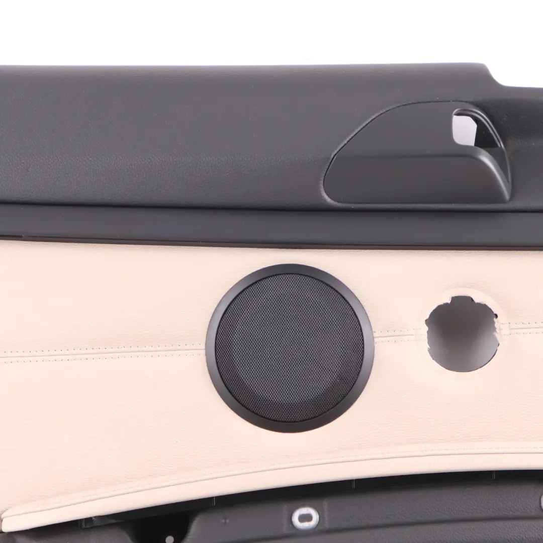 Lateral Trim Panel BMW E92 Coupe Rear Left N/S Lining Cover Leather Oyster to with Part number 7251285 Lateral Trim Panel BMW E92 Coupe Rear Left N/S Lining Cover Leather Oyster - SKU 7251285 - Part number 7251285