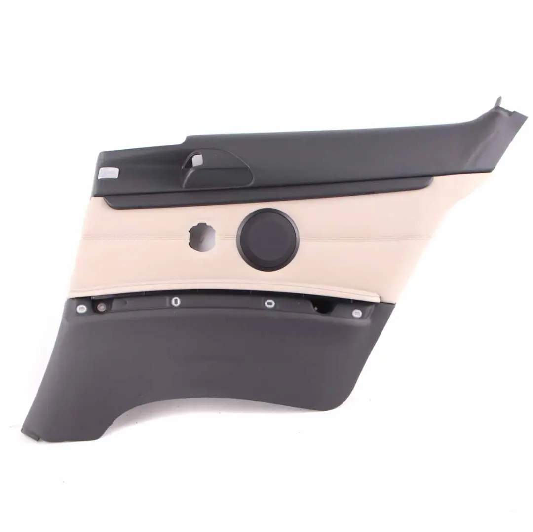 Lateral Trim Panel BMW E92 Coupe Rear Right O/S Lining Cover Leather Oyster to with Part number 7251286 Lateral Trim Panel BMW E92 Coupe Rear Right O/S Lining Cover Leather Oyster - SKU 7251286 - Part number 7251286