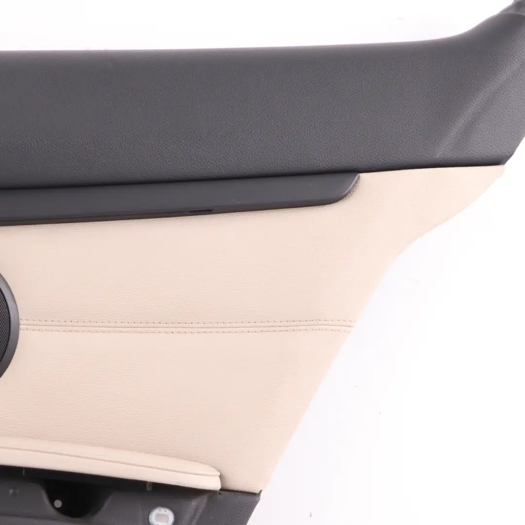 Lateral Trim Panel BMW E92 Coupe Rear Right O/S Lining Cover Leather Oyster to with Part number 7251286 Lateral Trim Panel BMW E92 Coupe Rear Right O/S Lining Cover Leather Oyster - SKU 7251286 - Part number 7251286