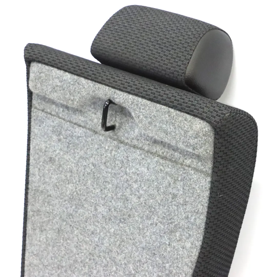 Asiento Trasero Derecho Funda Respaldo Tela Cuero Impuls Antracita para BMW E90 LCI con número de pieza 7251908 BMW E90 LCI Asiento Trasero Derecho Funda Respaldo Tela Cuero Impuls Antracita - SKU 7251908 - Número de pieza 7251908