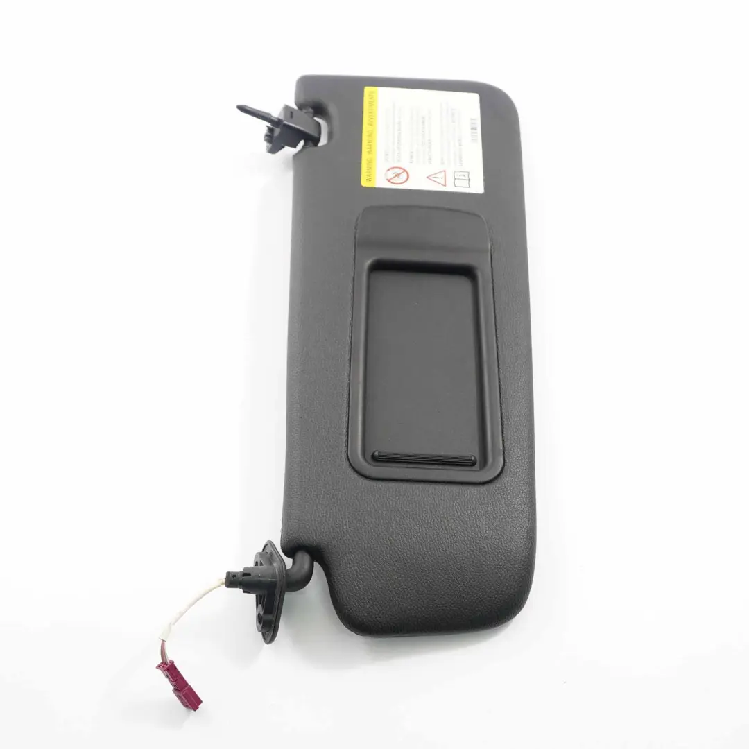 Miroir Pare-Soleil Gauche Eclairé Plastique Noir Schwarz Black pour BMW E90 E91 LCI à propos du numéro de pièce 7252005 BMW E90 E91 LCI Miroir Pare-Soleil Gauche Eclairé Plastique Noir Schwarz Black - SKU 7252005-1 - Numéro de pièce 7252005