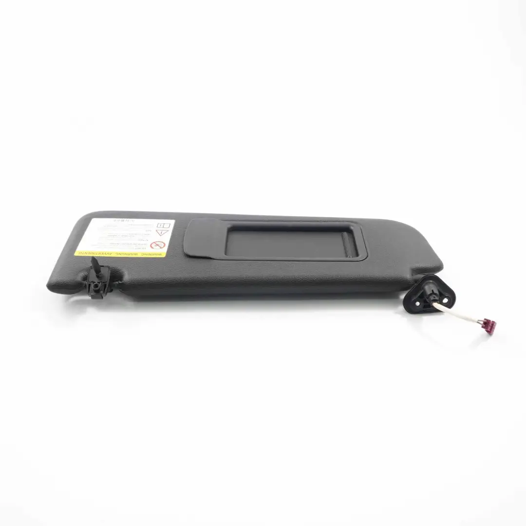 Specchio Parasole Sinistro Illuminato Plastica Schwarz Nero BMW E90 E91 LCI - SKU 7252005-1 - Numero di parte 7252005