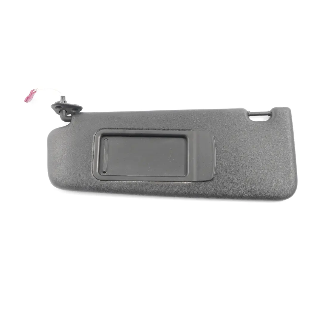 BMW E90 E91 LCI Specchio Parasole Sinistro Illuminato Plastica Nero - SKU 7252005-2 - Numero di parte 7252005