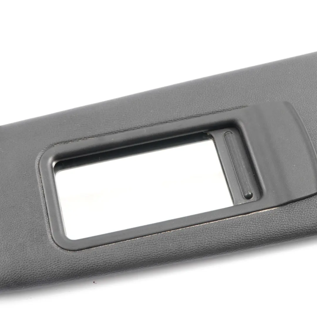  Sun Visor BMW E90 E91 LCI Left N/S Illuminated Mirror Plastic Schwarz Black - SKU 7252005-2 - Part number 7252005