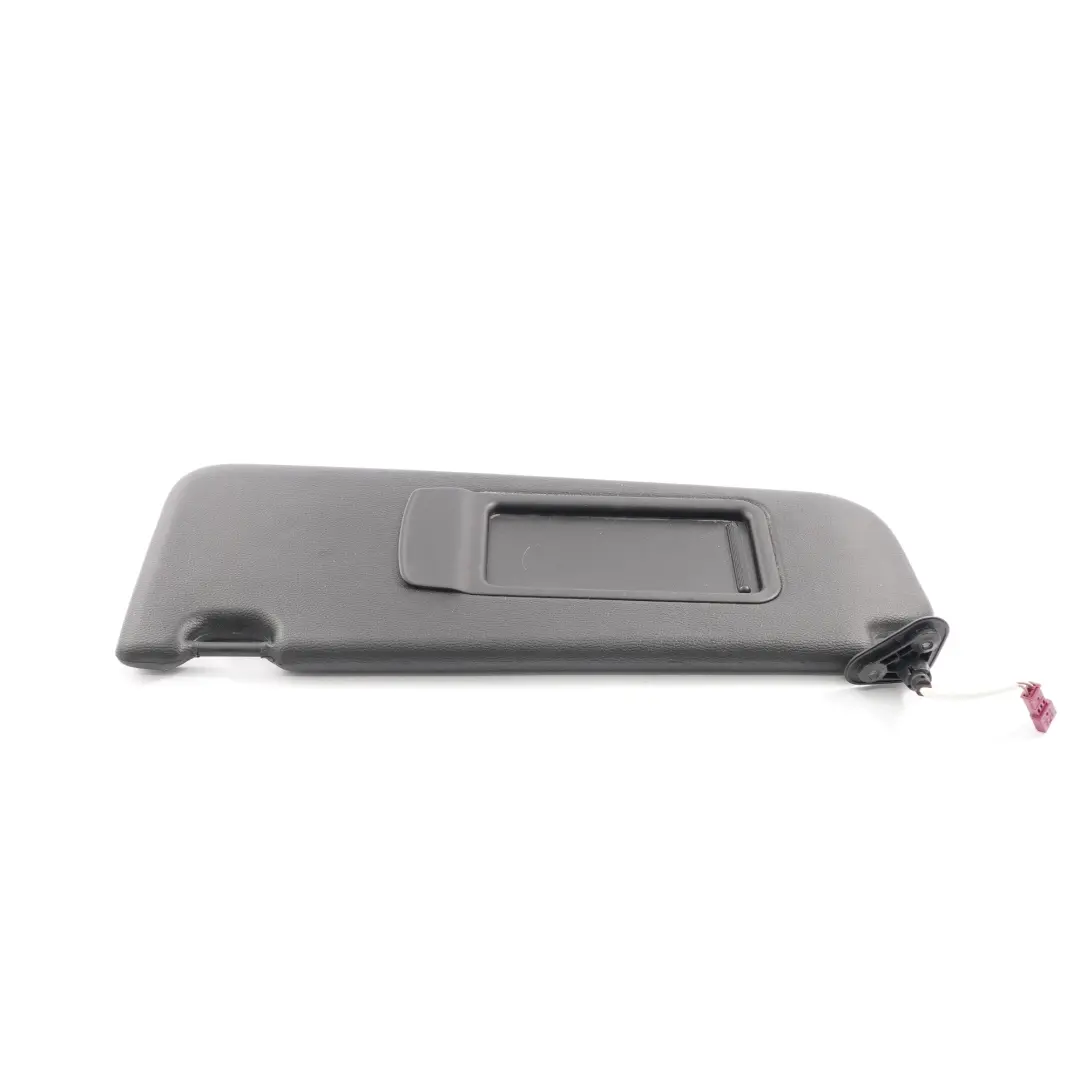  Sun Visor BMW E90 E91 LCI Left N/S Illuminated Mirror Plastic Schwarz Black - SKU 7252005-2 - Part number 7252005