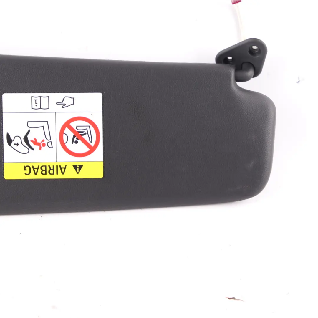 Sun Visor BMW E90 E91 LCI Left N/S Illuminated Mirror Schwarz Black to with Part number 7252005 Sun Visor BMW E90 E91 LCI Left N/S Illuminated Mirror Schwarz Black - SKU 7252005-3 - Part number 7252005