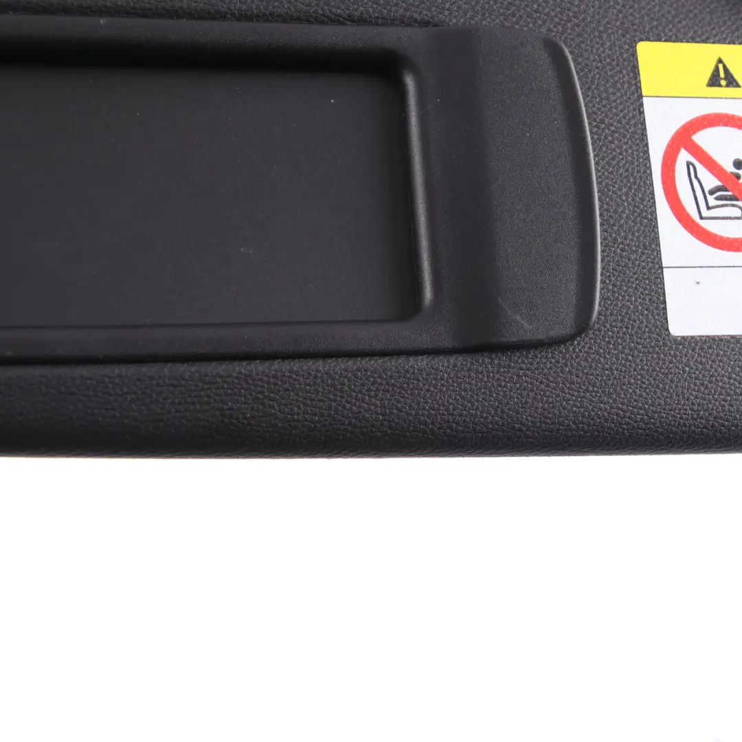 Sun Visor BMW E90 E91 LCI Left N/S Illuminated Mirror Schwarz Black to with Part number 7252005 Sun Visor BMW E90 E91 LCI Left N/S Illuminated Mirror Schwarz Black - SKU 7252005-3 - Part number 7252005