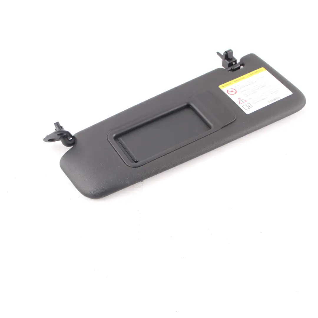  Sun Visor BMW E90 E91 LCI Left N/S Illuminated Mirror Schwarz Black - SKU 7252005-4 - Part number 7252005