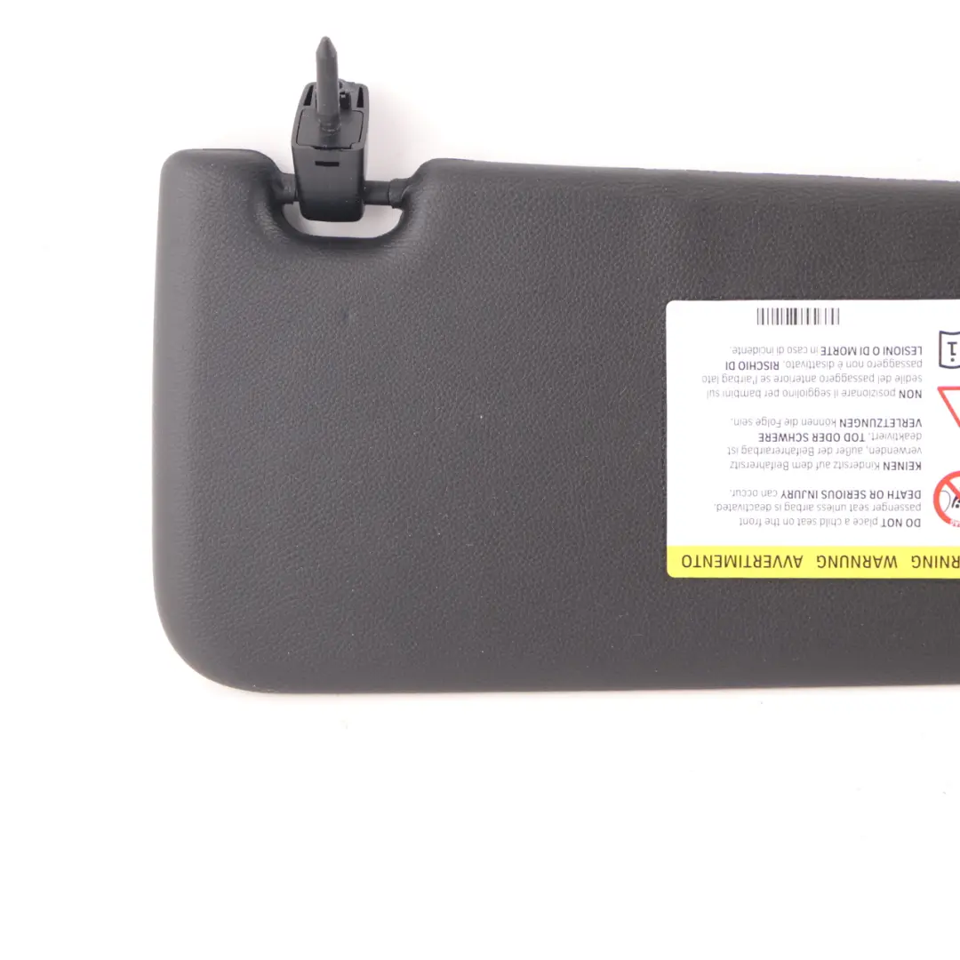  Sun Visor BMW E90 E91 LCI Left N/S Illuminated Mirror Schwarz Black - SKU 7252005-4 - Part number 7252005