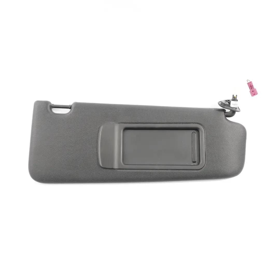  Sun Visor BMW E90 E91 LCI Illuminated Mirror Plastic Right O/S Black - SKU 7252006-1 - Part number 7252006