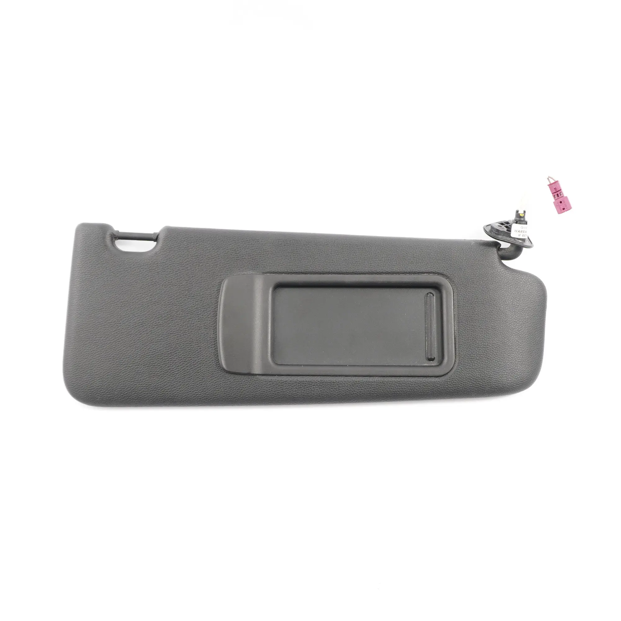 Sun Visor BMW E90 E91 LCI Illuminated Mirror Plastic Right O/S Black