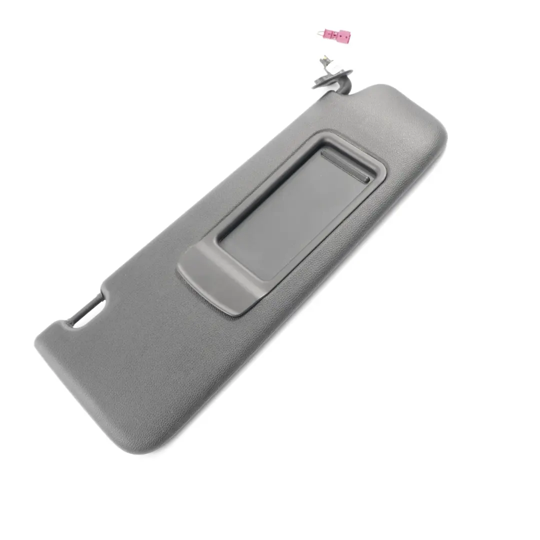  Sun Visor BMW E90 E91 LCI Illuminated Mirror Plastic Right O/S Black - SKU 7252006-1 - Part number 7252006
