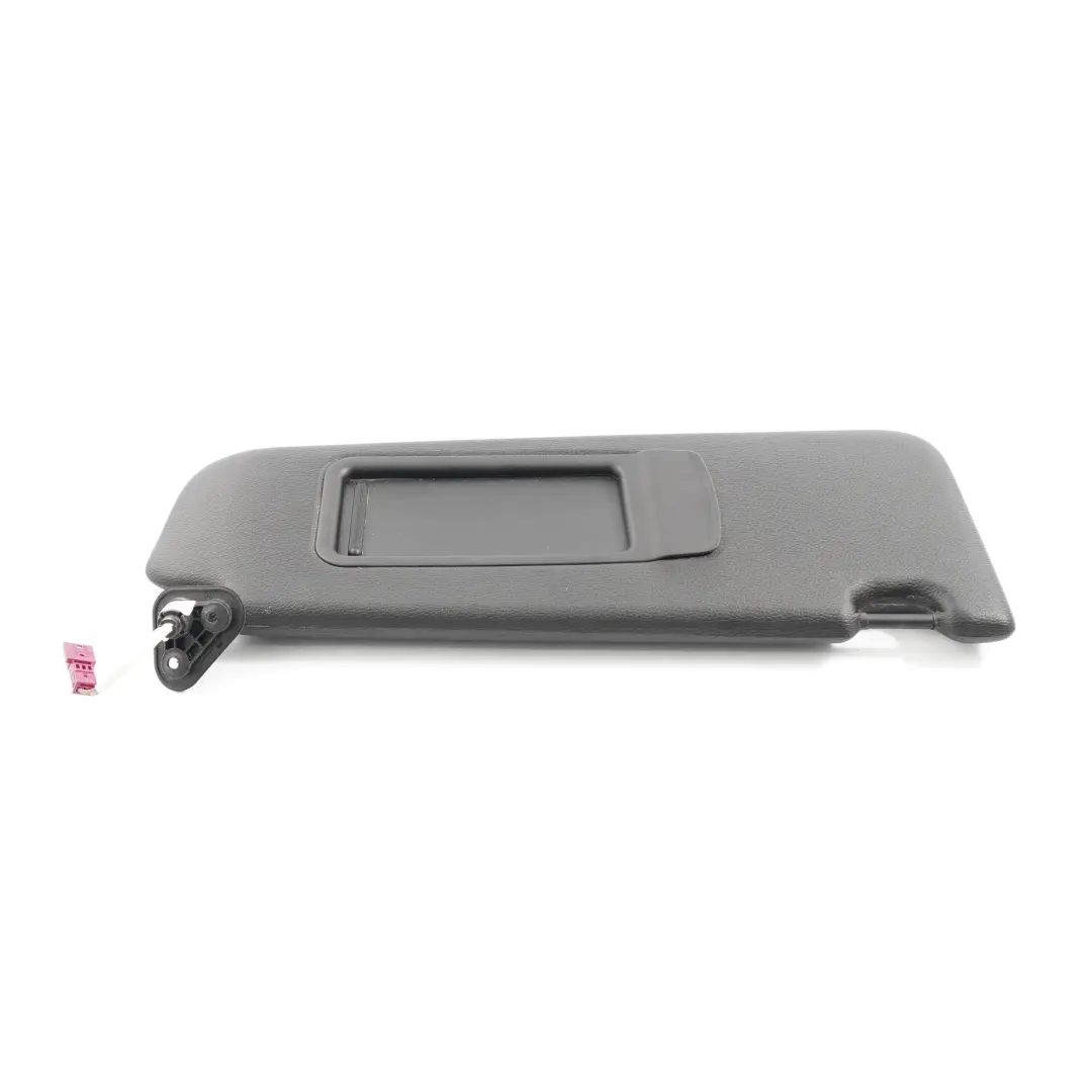  Sun Visor BMW E90 E91 LCI Illuminated Mirror Plastic Right O/S Black - SKU 7252006-1 - Part number 7252006