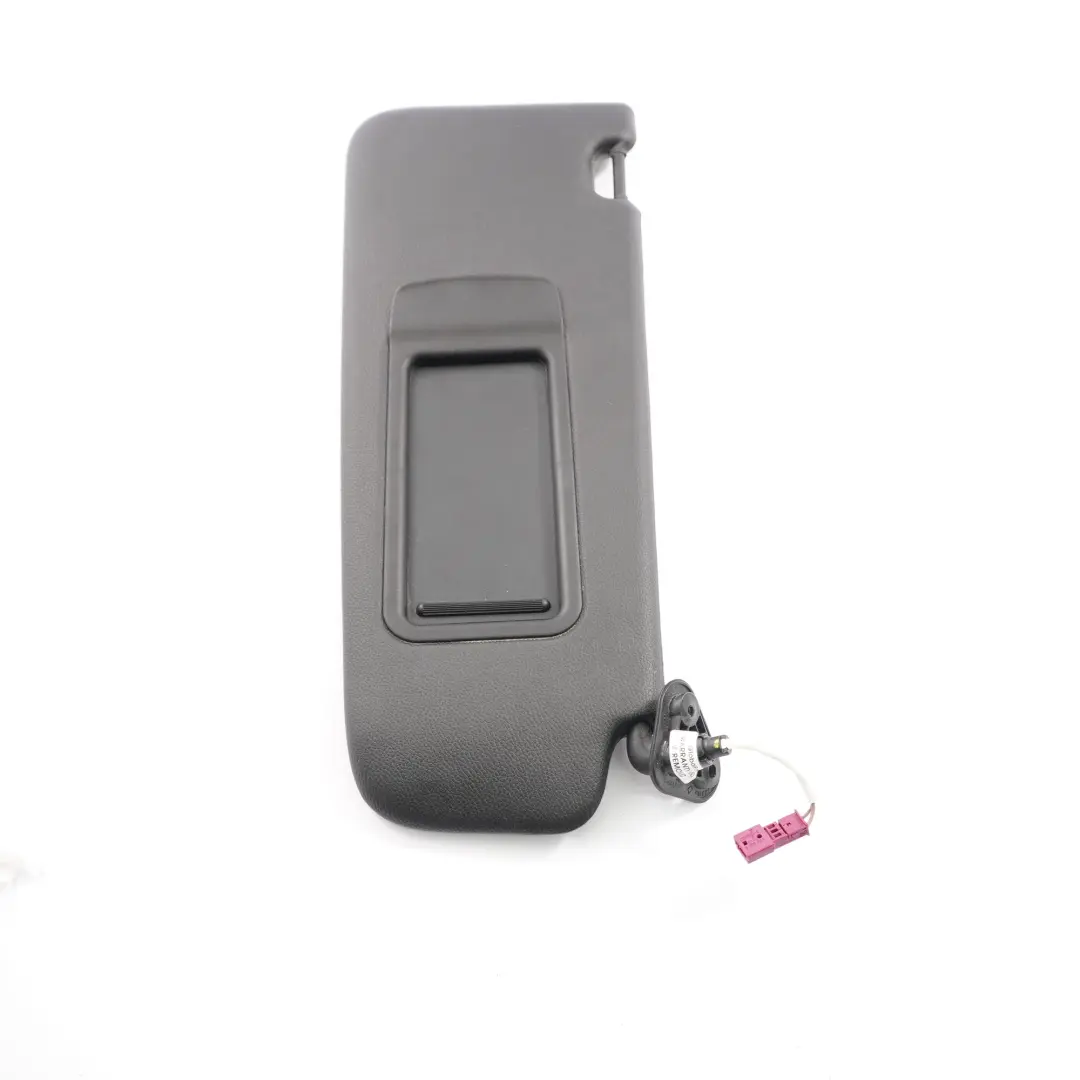  Sun Visor BMW E90 E91 LCI Illuminated Mirror Plastic Right O/S Black - SKU 7252006-1 - Part number 7252006