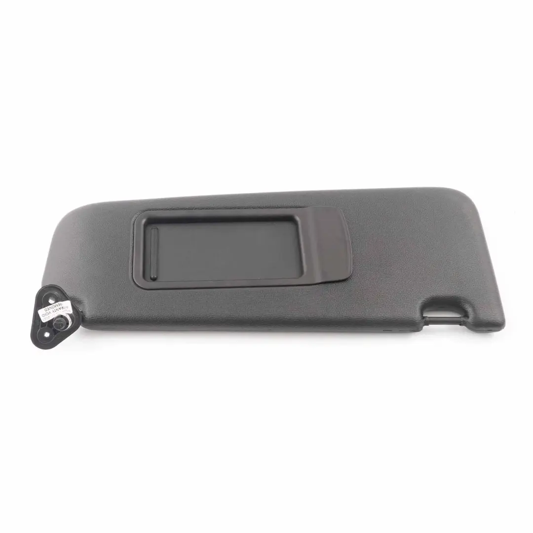  Sun Visor BMW E90 E91 LCI Right O/S Illuminated Mirror Schwarz Black - SKU 7252006-2 - Part number 7252006
