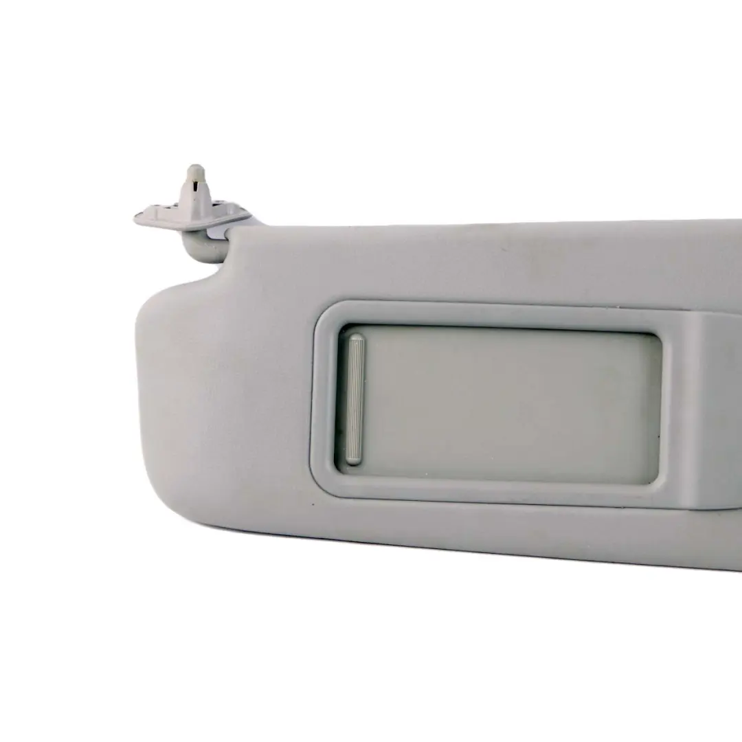 BMW X1 E84 E90 E91 Left N/S Leather Sun Visor Mirror Grau Grey - SKU 7252007-1 - Part number 7252007