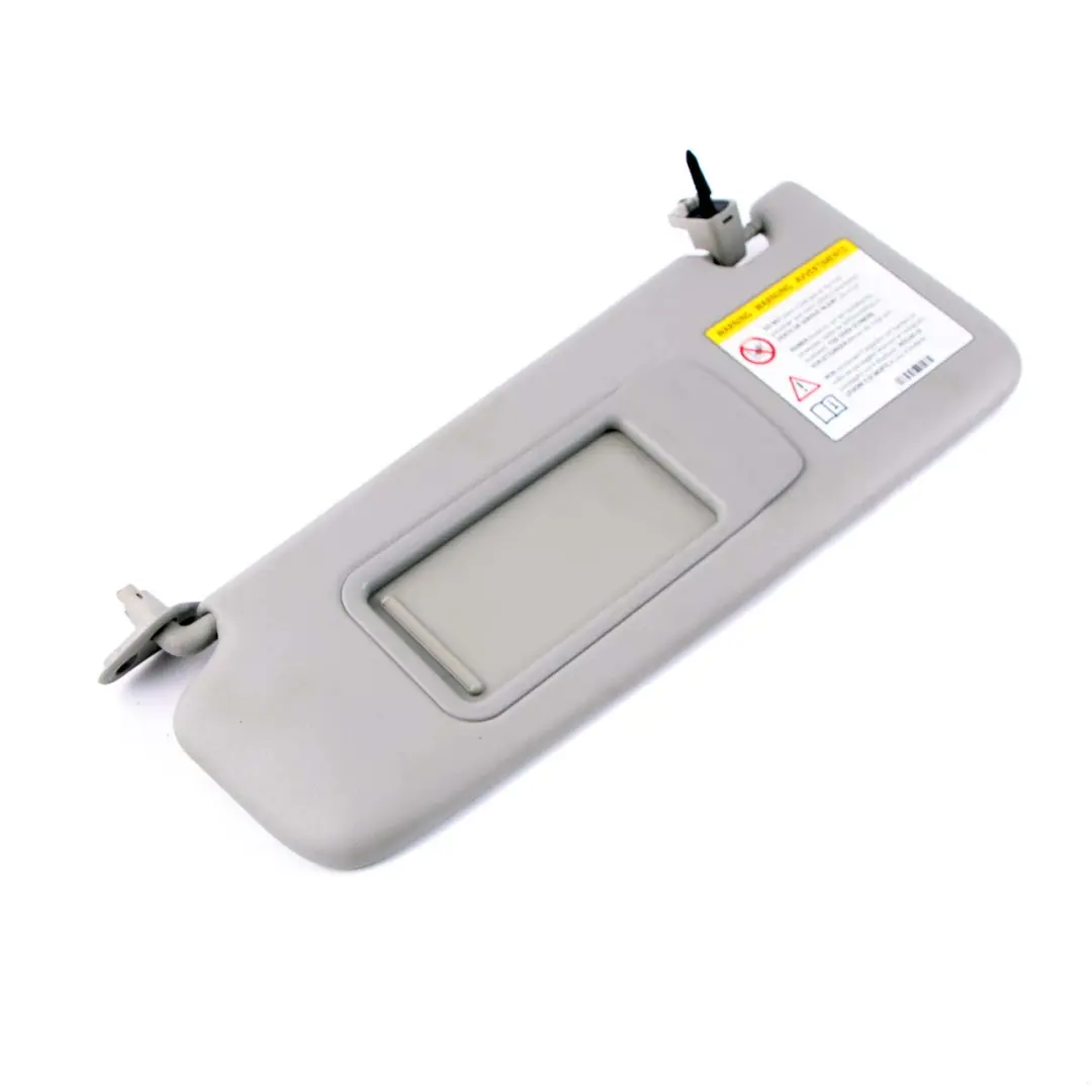 BMW X1 E84 E90 E91 Specchio Parasole Pelle Sinistro Grau Grigio - SKU 7252007-1 - Numero di parte 7252007
