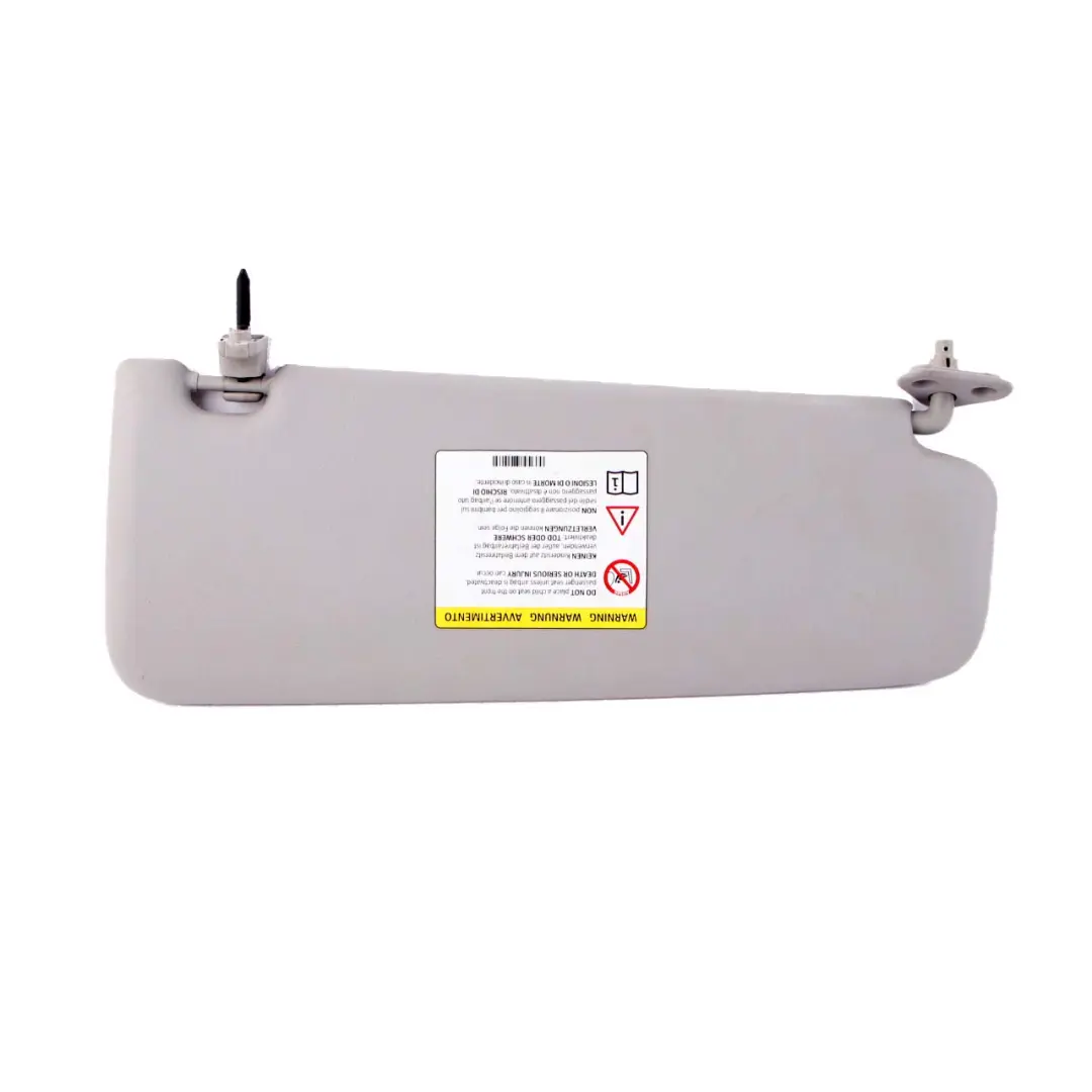 Links Leder Sonnen Blenden Spiegel Grau für BMW X1 E84 E90 E91 mit Teilenummer 7252007 BMW X1 E84 E90 E91 Links Leder Sonnen Blenden Spiegel Grau - SKU 7252007-1 - Teilenummer 7252007