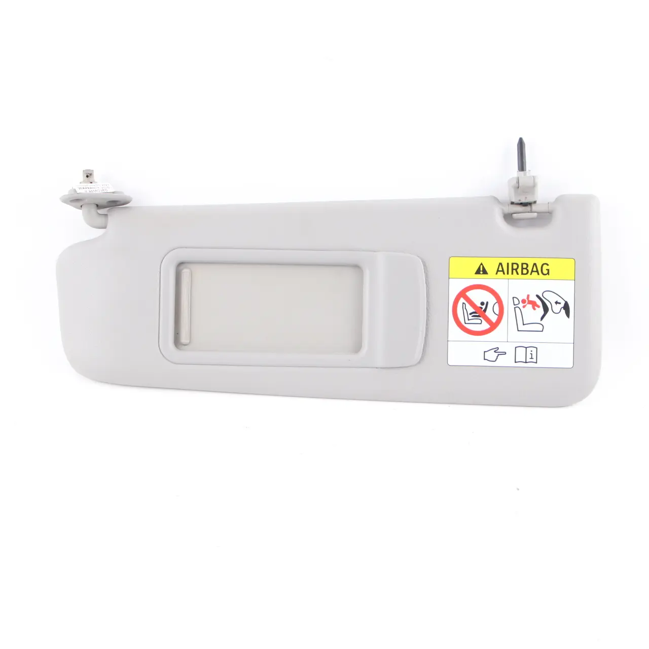 Sun Visor Mirror BMW X1 E84 E90 E91 Left N/S Leather Illuminated Grey 7252007