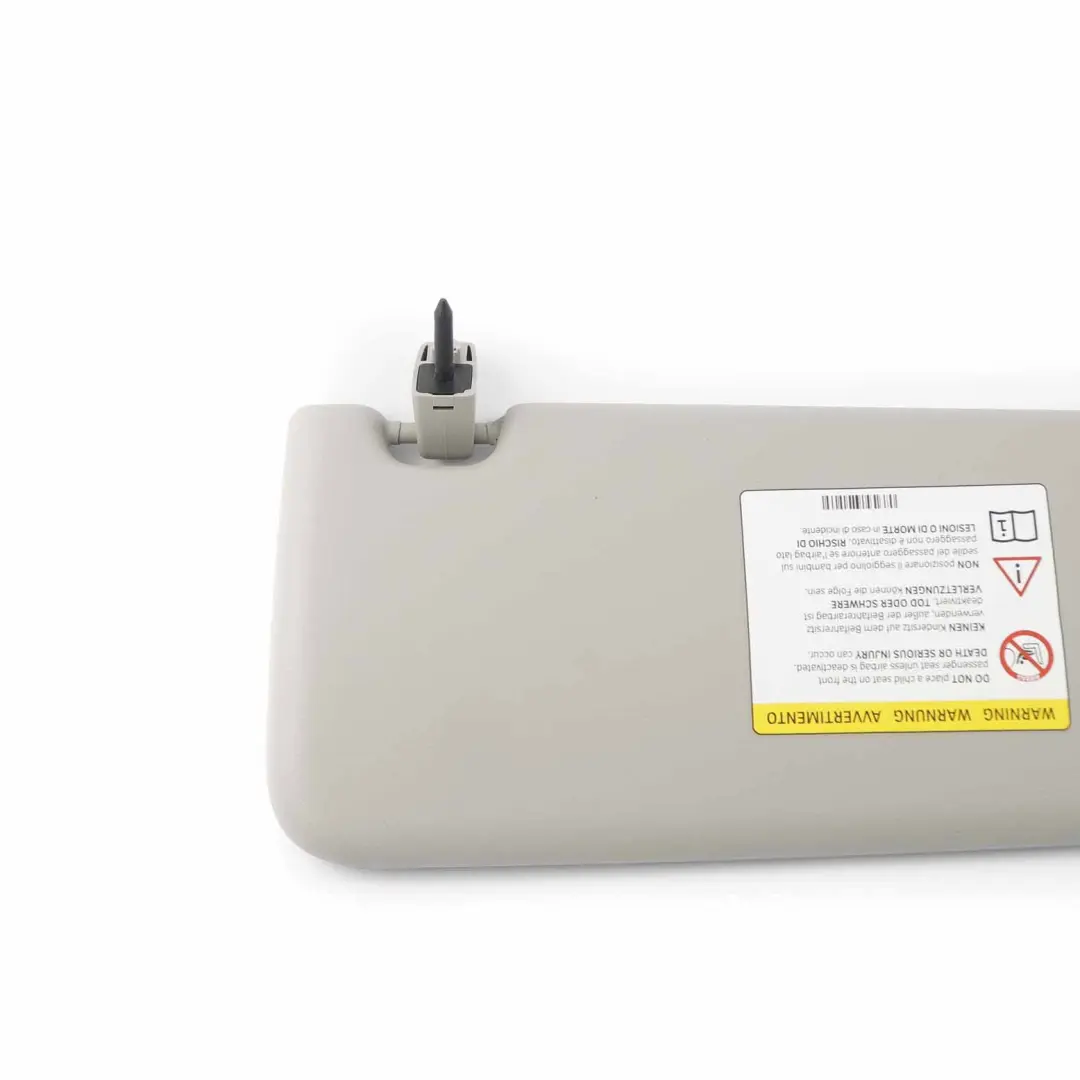 BMW X1 E84 E90 E91 Links Leder Sonnen blenden spiegel beleuchtet Grau - SKU 7252007-3 - Teilenummer 7252007