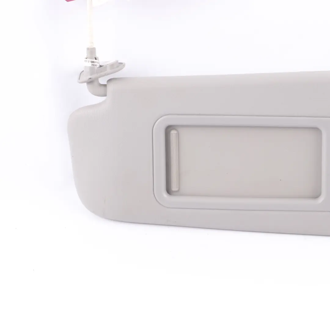 BMW X1 E84 E90 E91 Left N/S Leather Sun Visor Mirror Illuminated Grey - SKU 7252007-4 - Part number 7252007