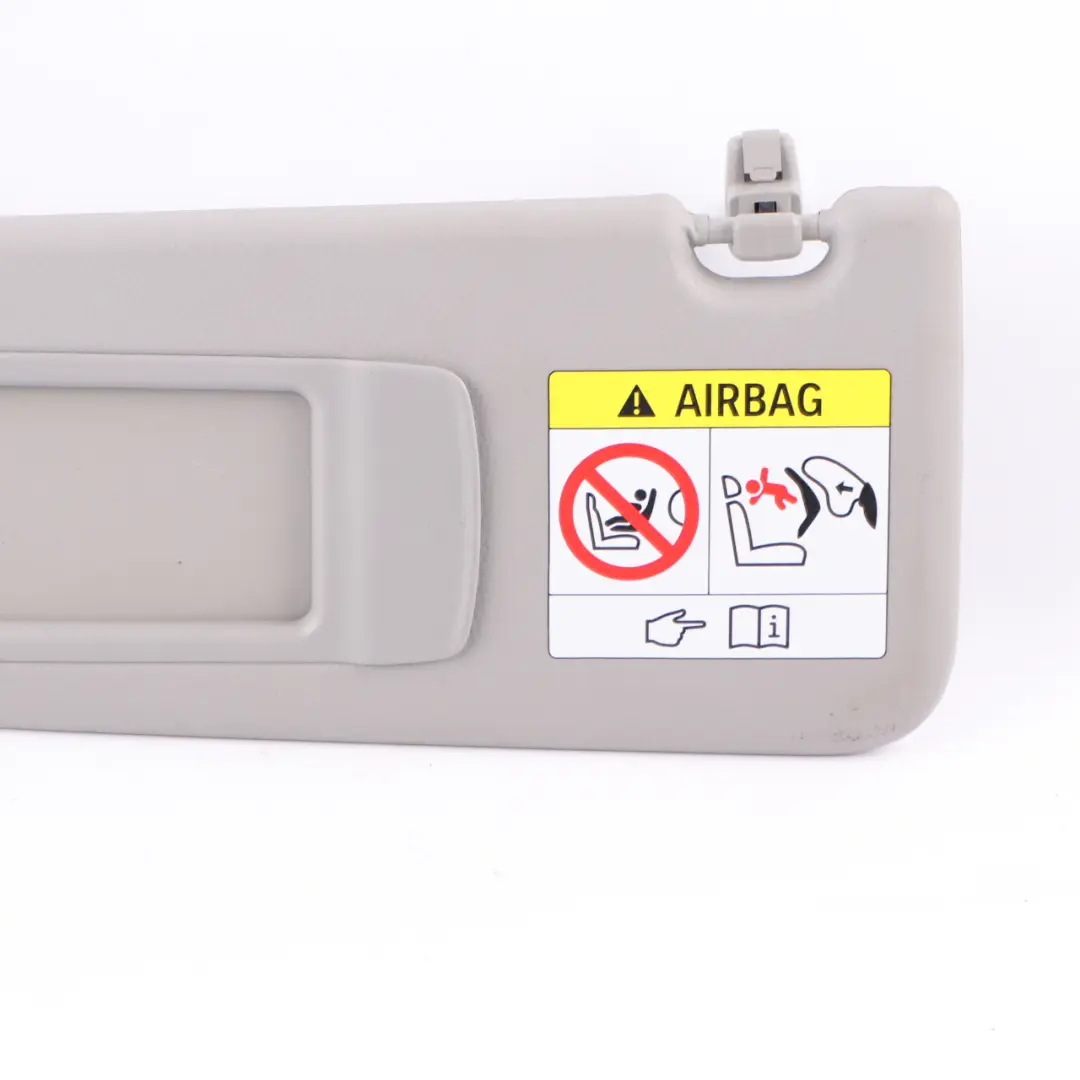 BMW X1 E84 E90 E91 Links Leder Sonnenblendenspiegel beleuchtet Grau - SKU 7252007-4 - Teilenummer 7252007