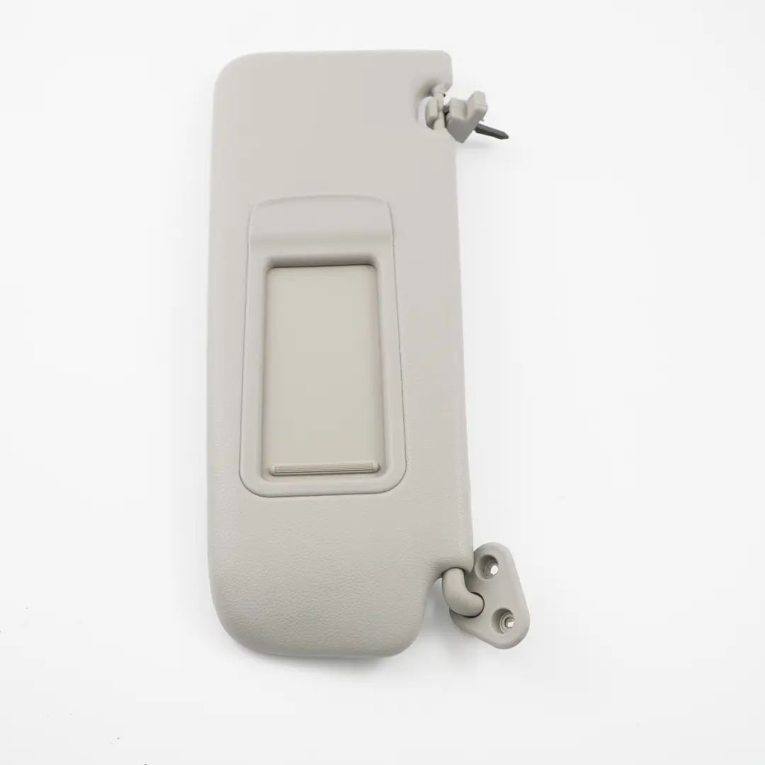 Visiera parasole specchietto destro pelle Grigio Grau per BMW E90 E91 LCI con numero di parte 7252008 BMW E90 E91 LCI Visiera parasole specchietto destro pelle Grigio Grau - SKU 7252008-1 - Numero di parte 7252008