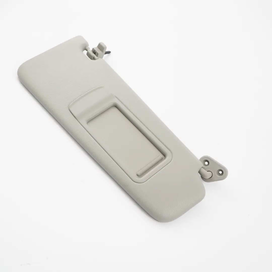 Visiera parasole specchietto destro pelle Grigio Grau per BMW E90 E91 LCI con numero di parte 7252008 BMW E90 E91 LCI Visiera parasole specchietto destro pelle Grigio Grau - SKU 7252008-1 - Numero di parte 7252008