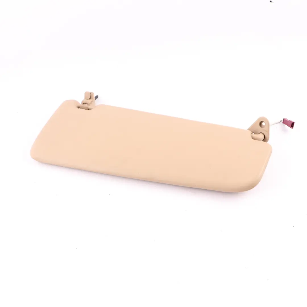 Sun Visor BMW X1 E84 E90 E91 Leather Sun Visor With Mirror Left N/S Beige to with Part number 7252009 Sun Visor BMW X1 E84 E90 E91 Leather Sun Visor With Mirror Left N/S Beige - SKU 7252009-5 - Part number 7252009