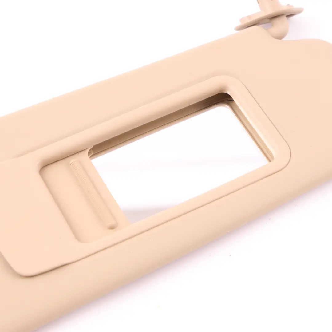 Sun Visor BMW E84 E90 E91 LCI Leather Sun Visor With Mirror Right O/S Beige to with Part number 7252010 Sun Visor BMW E84 E90 E91 LCI Leather Sun Visor With Mirror Right O/S Beige - SKU 7252010-2 - Part number 7252010