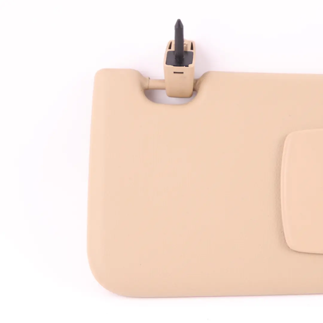 Sun Visor BMW E84 E90 E91 LCI Leather Sun Visor With Mirror Right O/S Beige to with Part number 7252010 Sun Visor BMW E84 E90 E91 LCI Leather Sun Visor With Mirror Right O/S Beige - SKU 7252010-2 - Part number 7252010