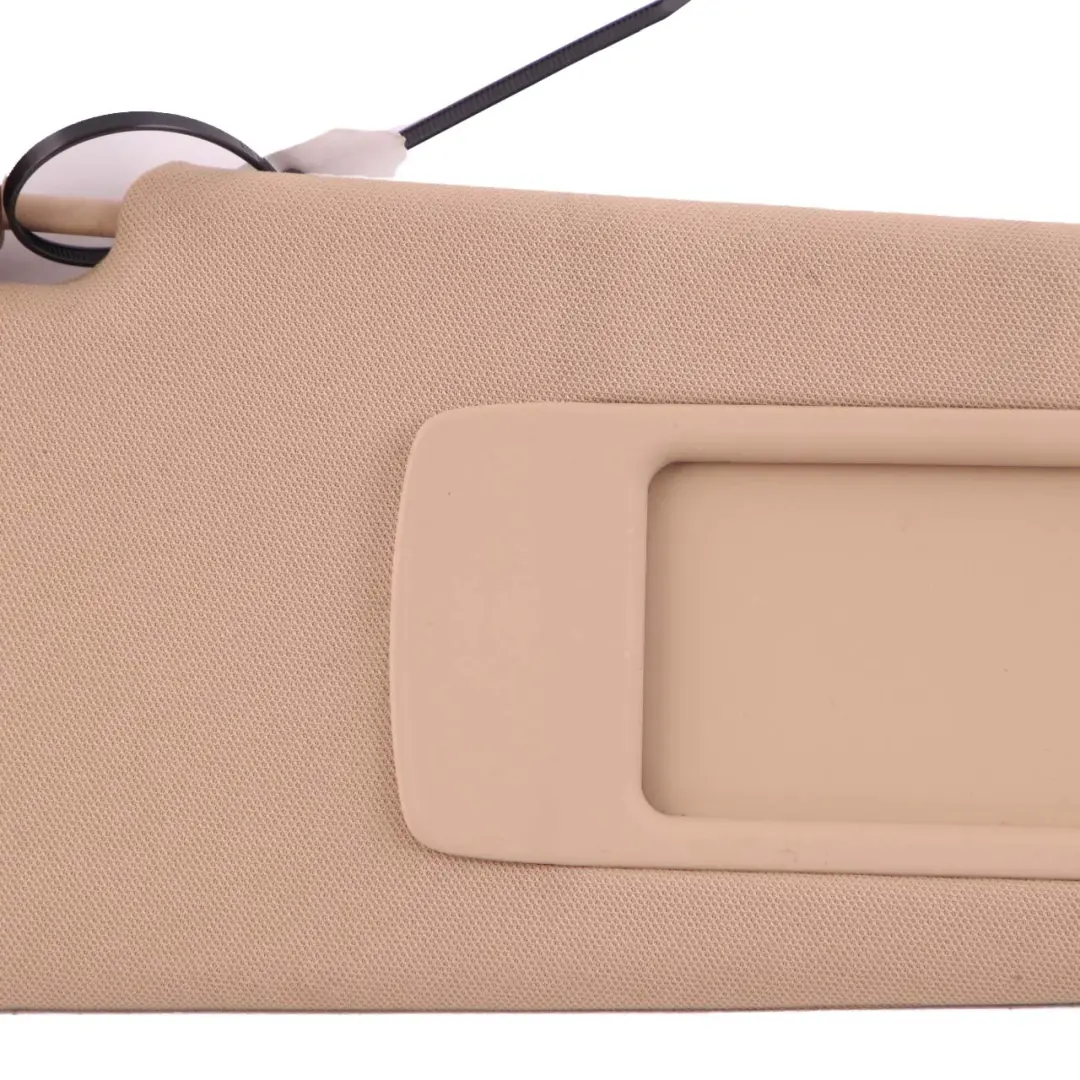  Pare-soleil BMW E84 E90 E91 Pare-soleil en cuir avec miroir Droite Beige - SKU 7252010-3 - Numéro de pièce 7252010