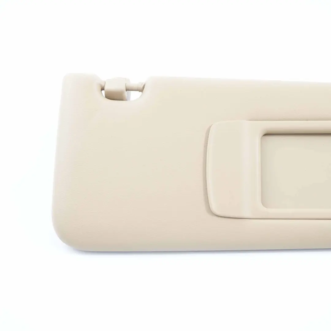 Sonnenblende BMW E84 E90 E91 Leder Sonnenblende mit Spiegel Rechts Beige  - SKU 7252010-3 - Teilenummer 7252010