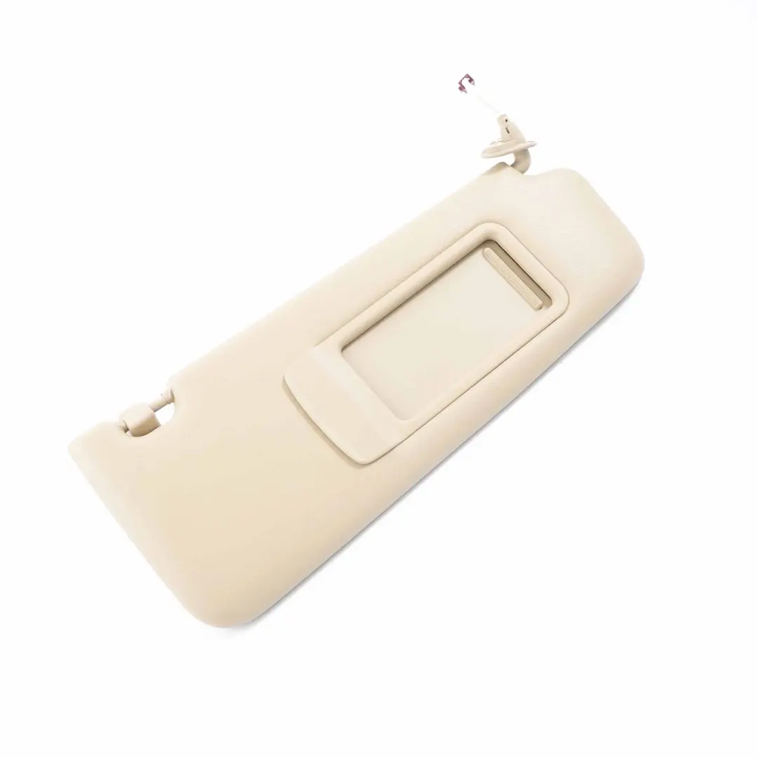 Sonnenblende BMW E84 E90 E91 Leder Sonnenblende mit Spiegel Rechts Beige  - SKU 7252010-3 - Teilenummer 7252010