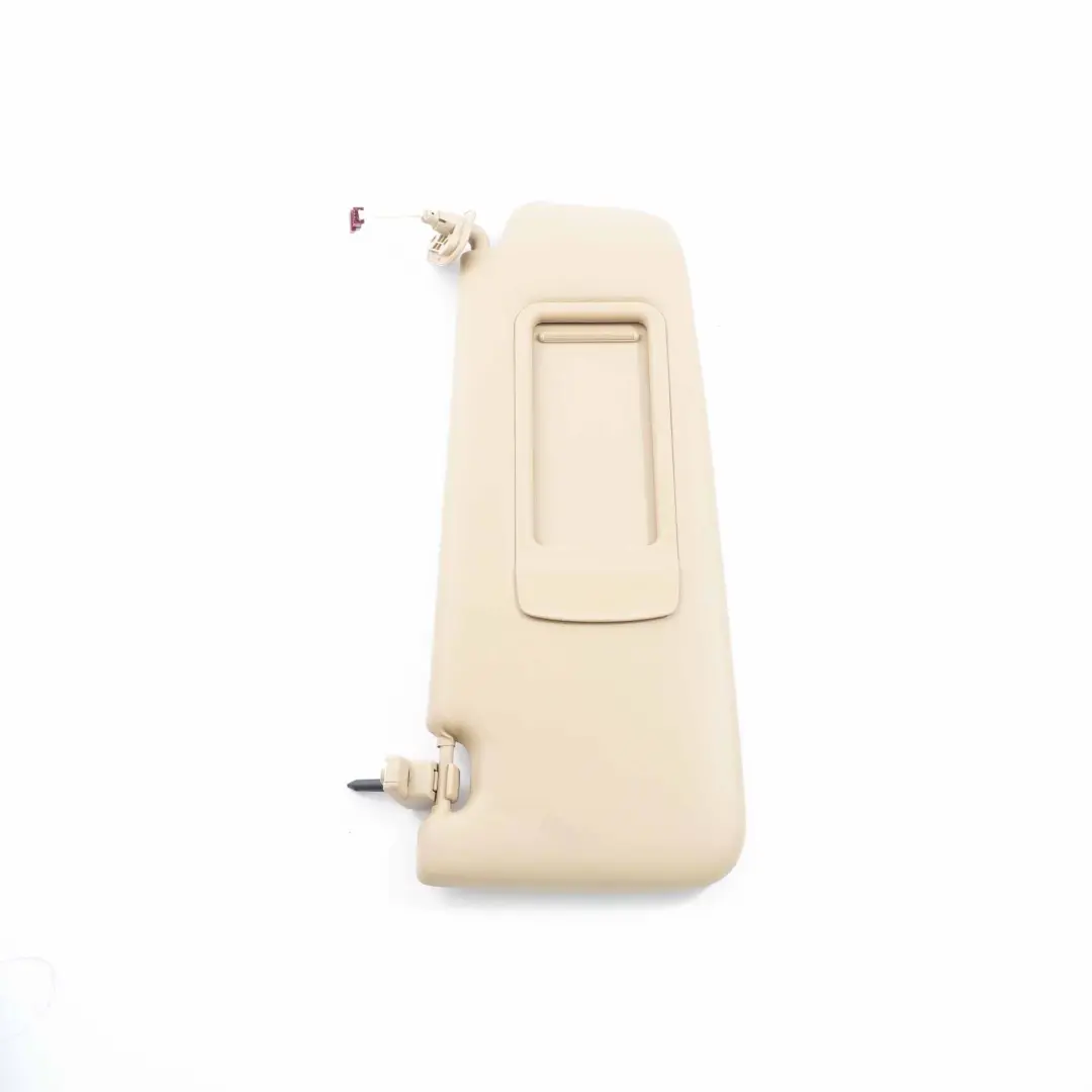 Sonnenblende BMW E84 E90 E91 Leder Sonnenblende mit Spiegel Rechts Beige  - SKU 7252010-3 - Teilenummer 7252010