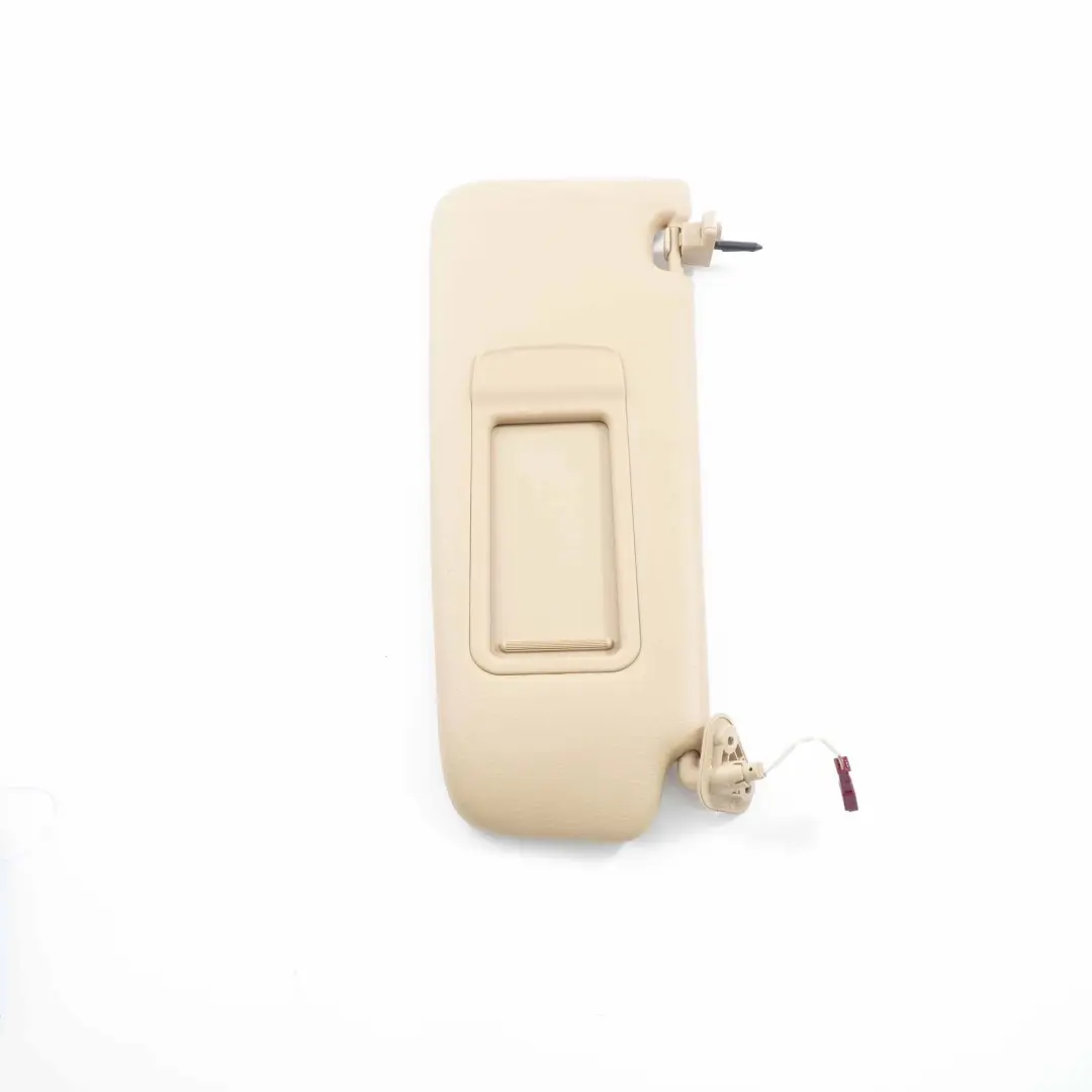  Sun Visor BMW E84 E90 E91 Leather Sun Visor With Mirror Right O/S Beige - SKU 7252010-3 - Part number 7252010