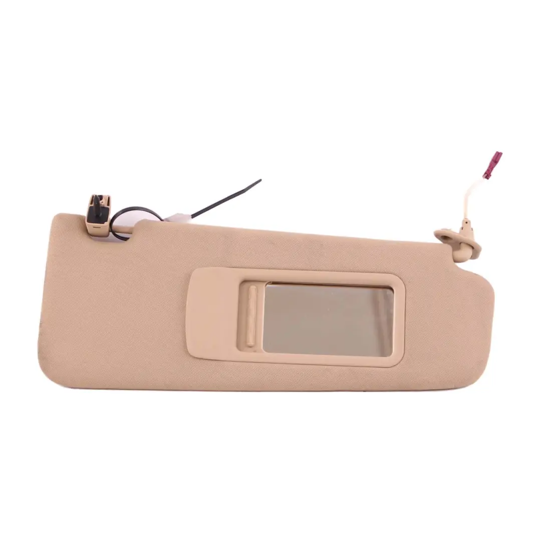 Pare-Soleil Avec Miroir Droit Beige pour BMW X1 E84 E90 E91 LCI à propos du numéro de pièce 7252010 BMW X1 E84 E90 E91 LCI Pare-Soleil Avec Miroir Droit Beige - SKU 7252010 - Numéro de pièce 7252010