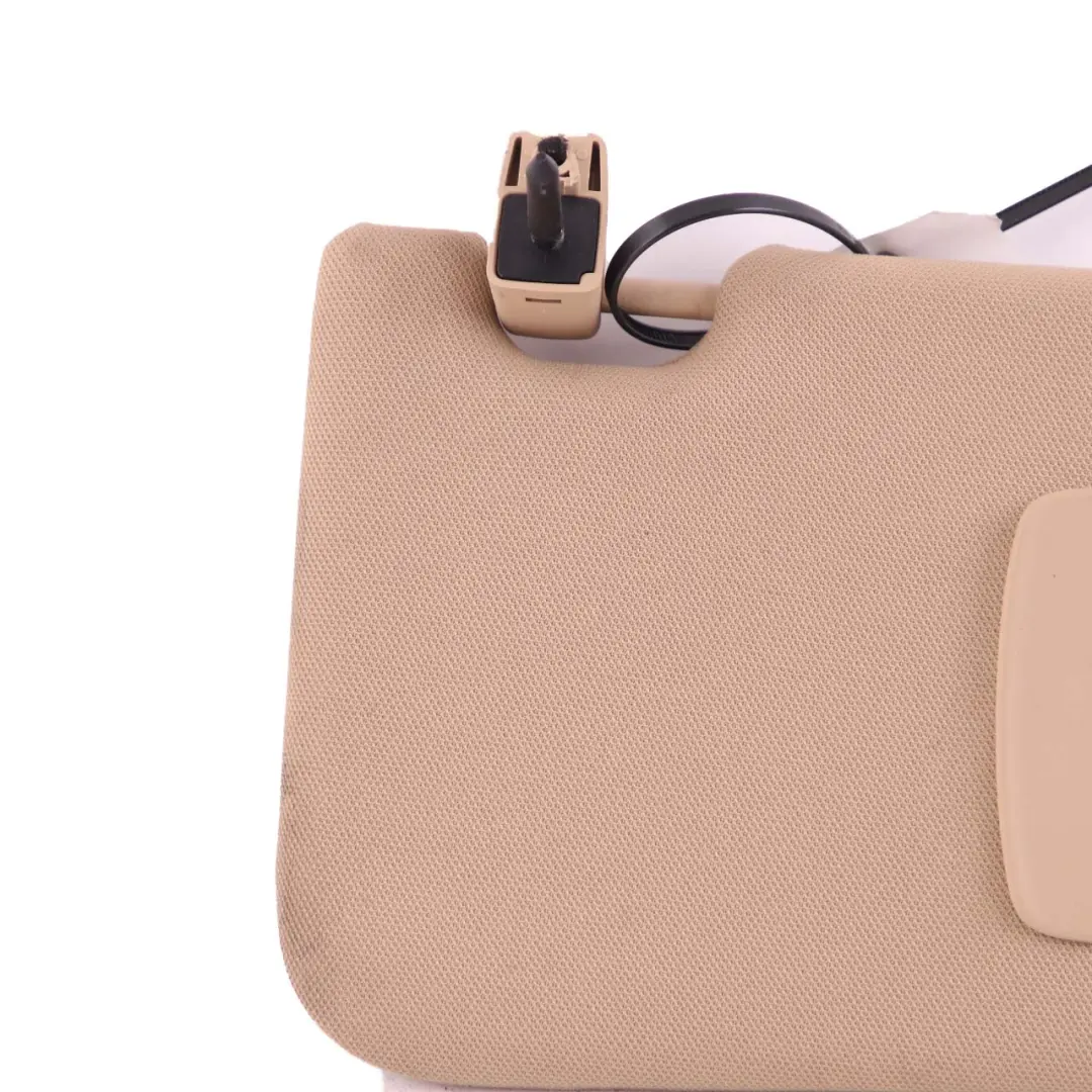 Visiera Parasole Con Specchio Destra Beige per BMW X1 E84 E90 E91 LCI con numero di parte 7252010 BMW X1 E84 E90 E91 LCI Visiera Parasole Con Specchio Destra Beige - SKU 7252010 - Numero di parte 7252010