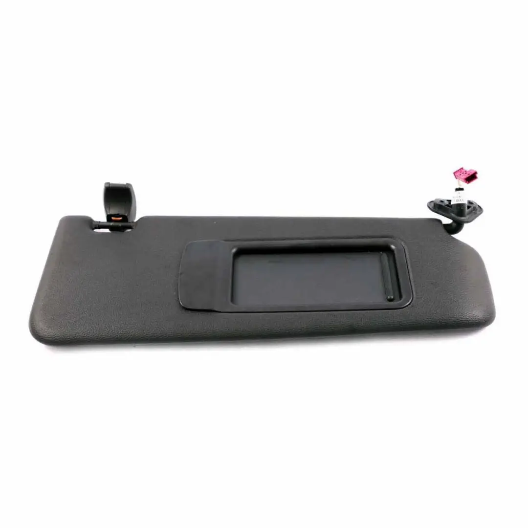 Sun Visor Mirror Trim Panel Cover Schwarz Black Right O/S to BMW E92 with Part number 7252058 BMW E92 Sun Visor Mirror Trim Panel Cover Schwarz Black Right O/S - SKU 7252058 - Part number 7252058