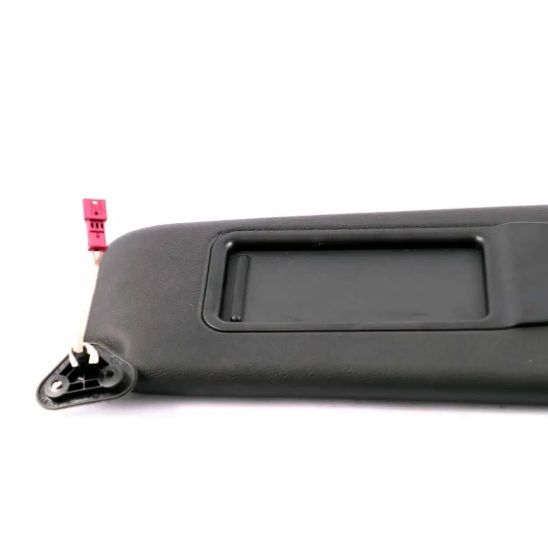BMW E92 Sun Visor Mirror Trim Panel Cover Schwarz Black Right O/S - SKU 7252058 - Part number 7252058