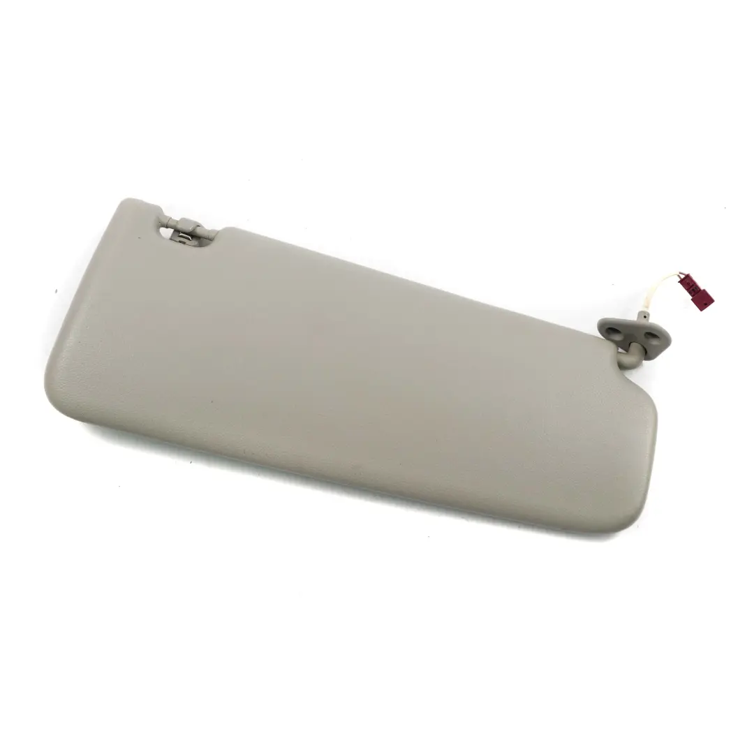 Sun Visor Leather With Mirror left N/S Grau Grey to BMW 3 Series E92 LCI with Part number 7252059 BMW 3 Series E92 LCI Sun Visor Leather With Mirror left N/S Grau Grey - SKU 7252059 - Part number 7252059