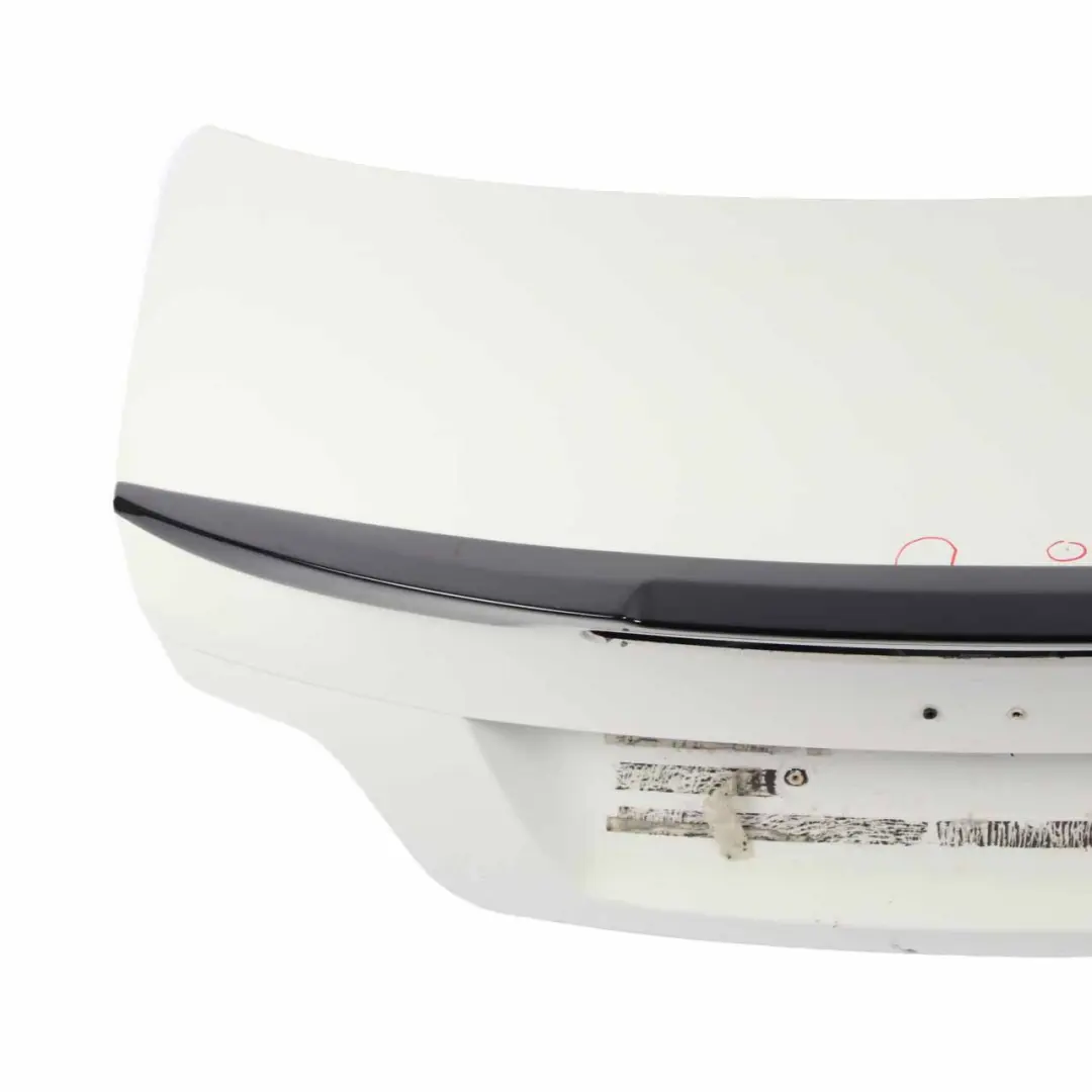 Tailgate Trunk Lid BMW E82 Coupé Bootlid Boot Alpinweiss Alpine White - 300 - SKU 7252209-AW1 - Part number 7252209