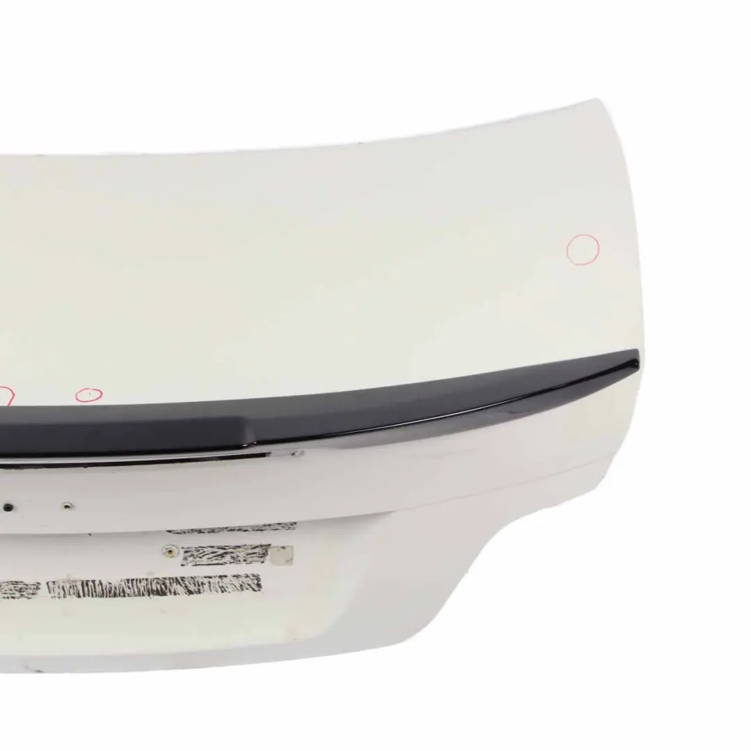 Tailgate Trunk Lid BMW E82 Coupé Bootlid Boot Alpinweiss Alpine White - 300 - SKU 7252209-AW1 - Part number 7252209