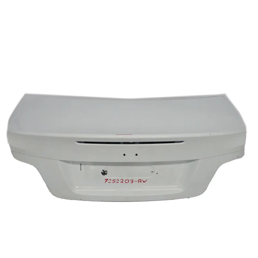 Trunk Lid BMW E82 Coupé Bootlid Boot Alpinweiss Alpine White - 300 to Tailgate with Part number 7252209 Tailgate Trunk Lid BMW E82 Coupé Bootlid Boot Alpinweiss Alpine White - 300 - SKU 7252209-AW - Part number 7252209