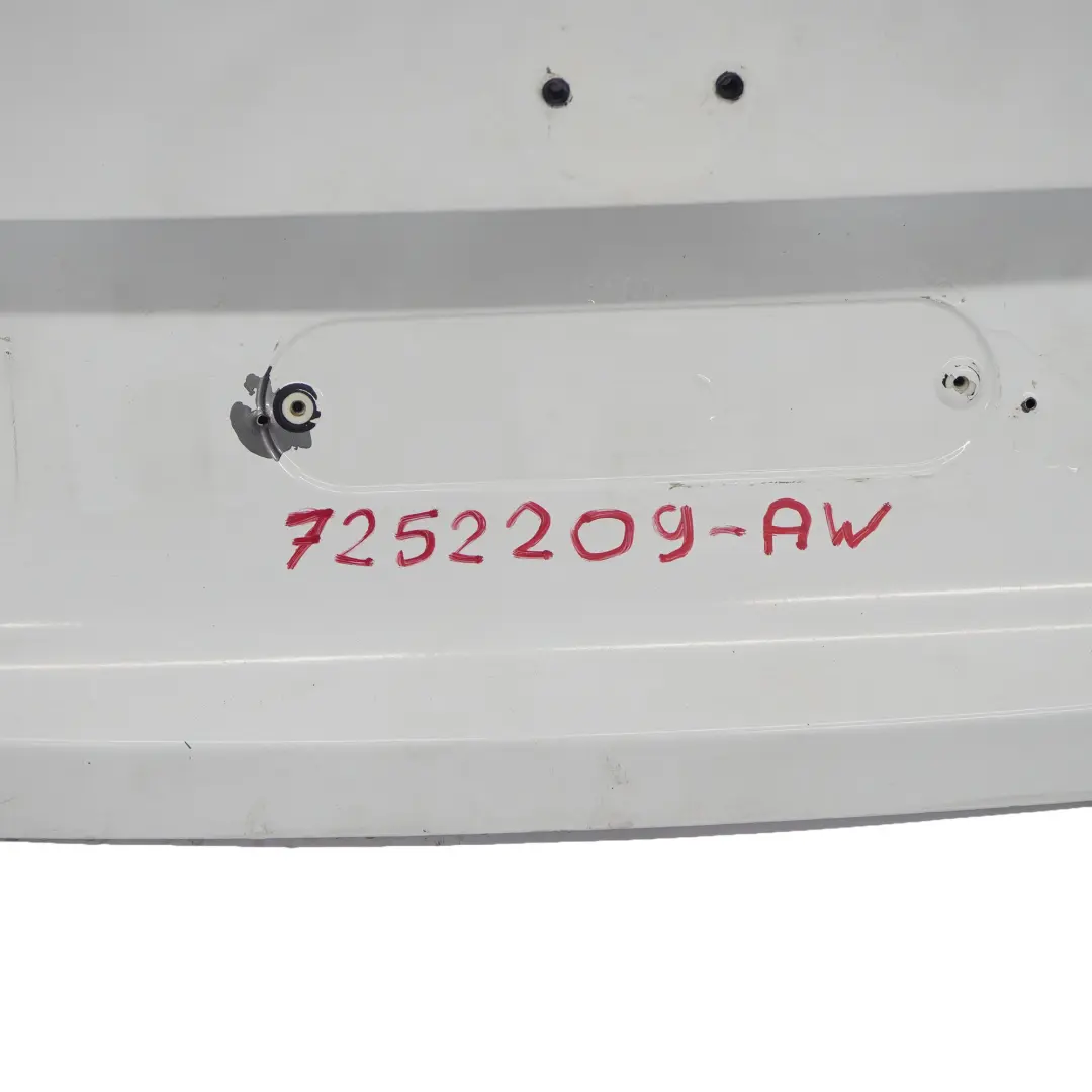Tailgate Trunk Lid BMW E82 Coupé Bootlid Boot Alpinweiss Alpine White - 300 - SKU 7252209-AW - Part number 7252209